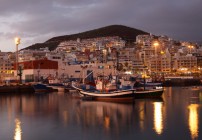 Teneriffa bei Nacht Nachtleben Teneriffa Hafen Los Cristianos Teneriffa
