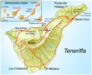 Teneriffa Karte