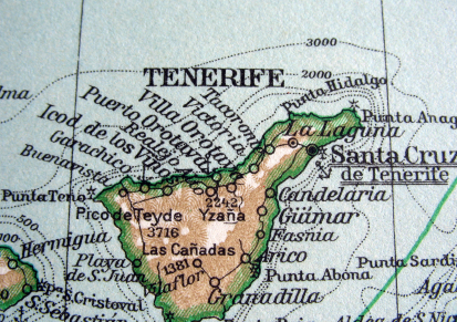 Teneriffa Landkarte